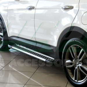 Praguri laterale din aluminiu Hyundai Santa Fe 2013+