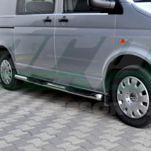 Praguri laterale din inox Vw Transporter T5 , T6 2004+