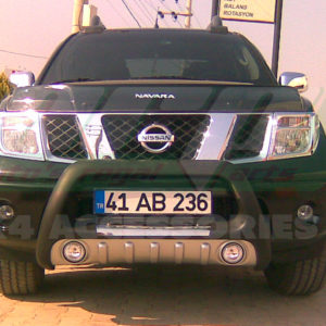 Bullbar bara protectie fata poliuretan Nissan Navara 2006+