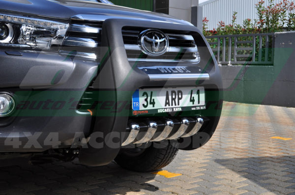 Bullbar bara protectie fata poliuretan Toyota Hilux 2015+