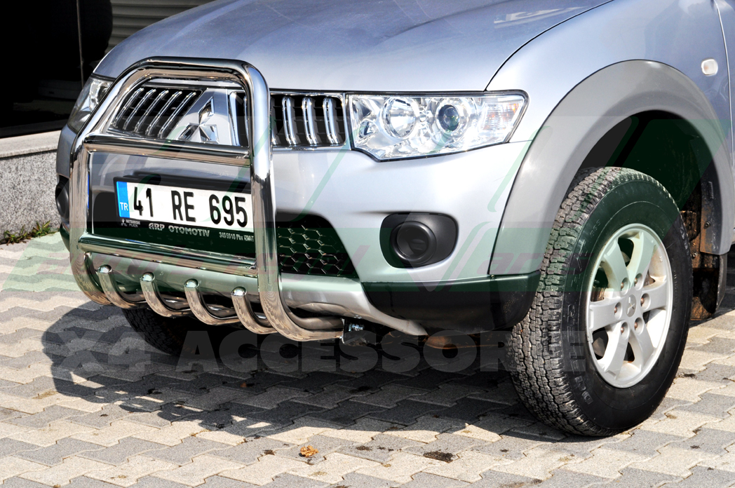 Bullbar bara protectie fata inox Mitsubishi L200 2010+
