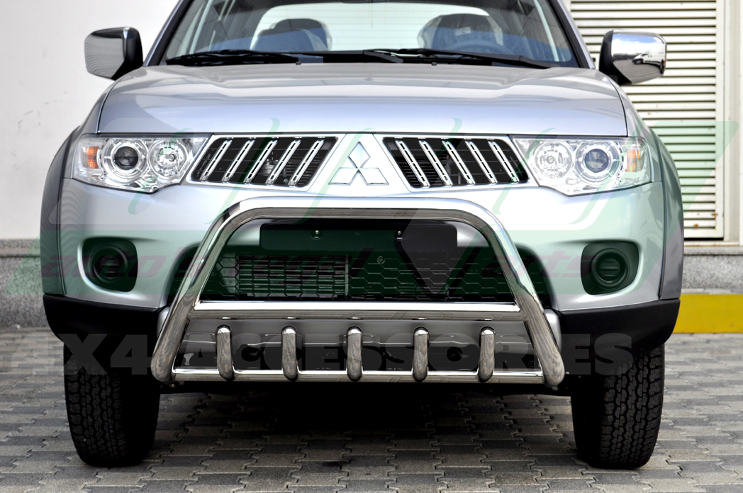 Bullbar bara protectie fata inox Mitsubishi L200 2010+ Bullbar bara protectie fata inox Mitsubishi L200 2010+