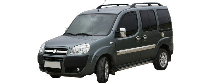 Ornamente inox bandouri laterale Fiat Doblo 2003-2009 2 Ornamente inox bandouri laterale Fiat Doblo 2003-2009