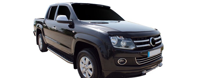Ornament inox bara spate Vw Amarok 2010+ 2 Ornament inox bara spate Vw Amarok 2010+