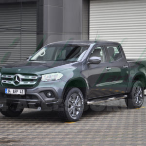 Praguri laterale din otel inoxidabil Mercedes X-class cod TT002 Dragos