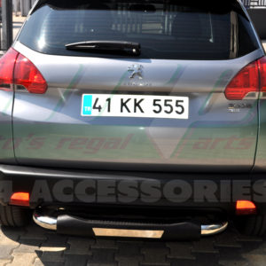 Bara protectie spate inox+poliuretan Peugeot 2008 2014+ cod AK025 Titanic