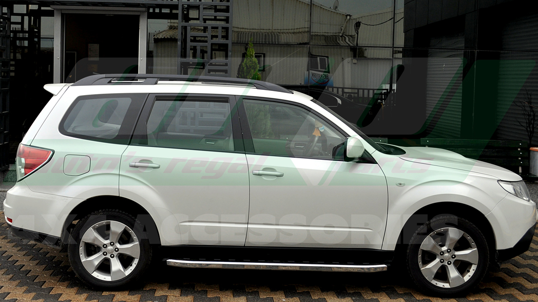 Praguri laterale din aluminiu Subaru Forester cod NS001Newstar Grey Praguri laterale din aluminiu Subaru Forester cod NS001Newstar Grey