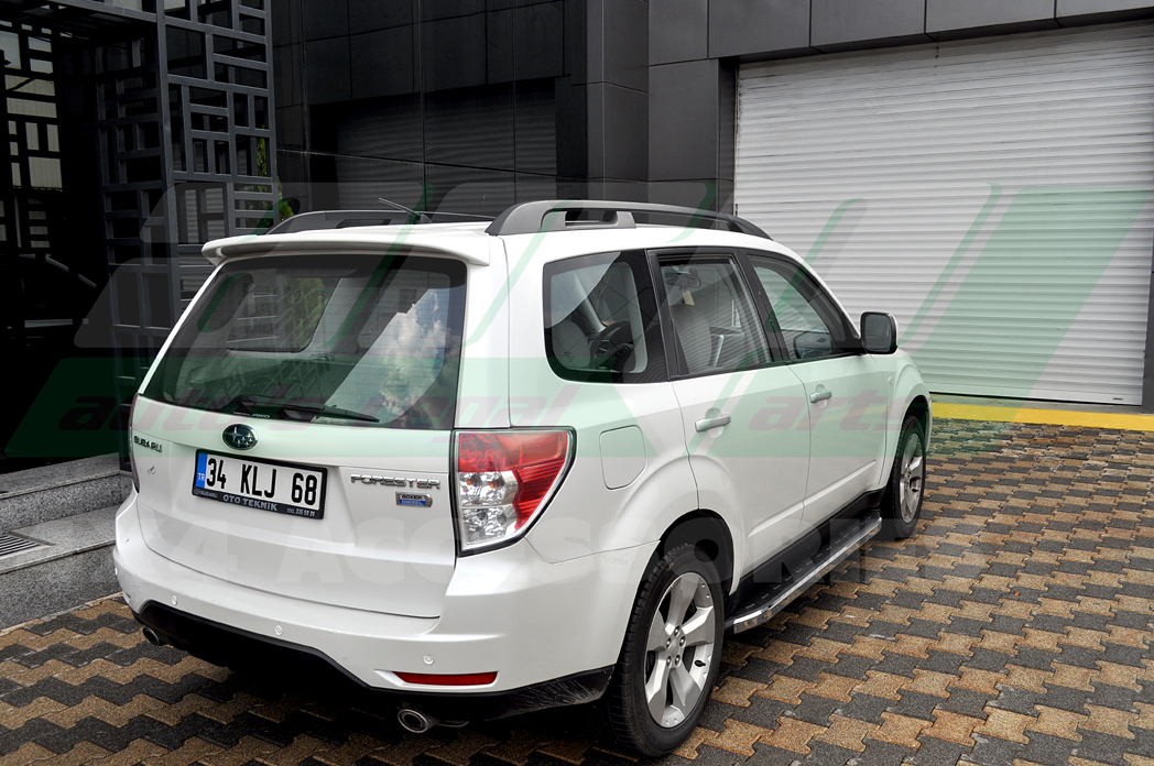 Praguri laterale din aluminiu Subaru Forester cod NS001Newstar Grey