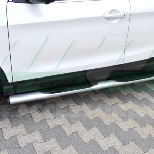 Praguri laterale din otel inoxidabil Nissan Qashqai cod OV004 Premium Grey