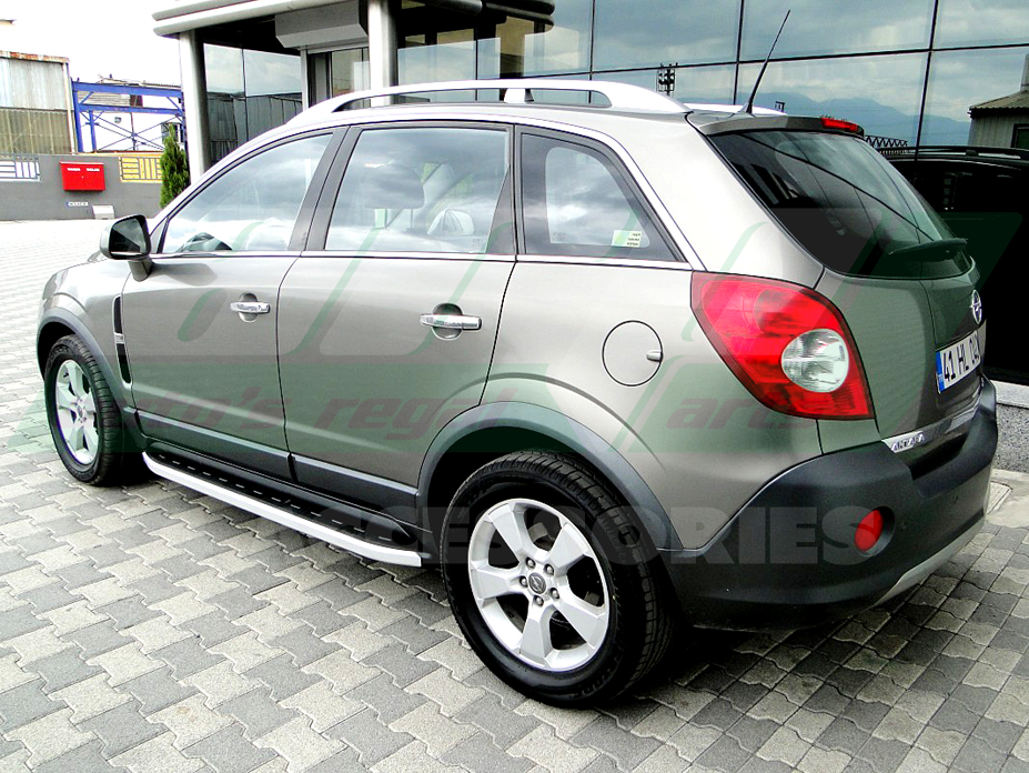 Praguri laterale aluminiu Opel Antara 2007+ cod NS001 Newstar Grey