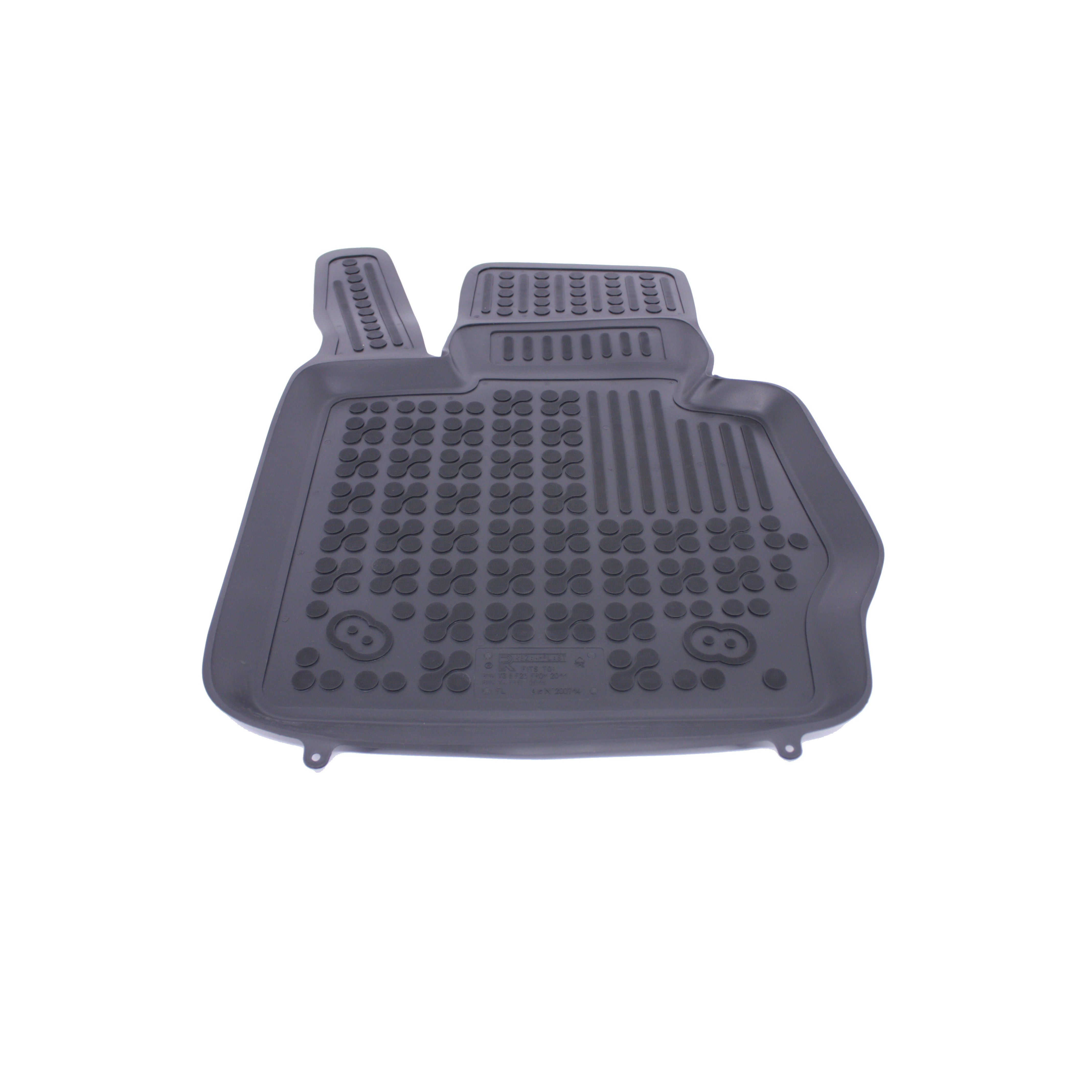 Covorase Presuri Auto Negru din Cauciuc compatibil cu BMW X3 F25 (2011-2017), X4 F26 (2014-2018) 2 Covorase Presuri Auto Negru din Cauciuc compatibil cu BMW X3 F25 (2011-2017), X4 F26 (2014-2018)