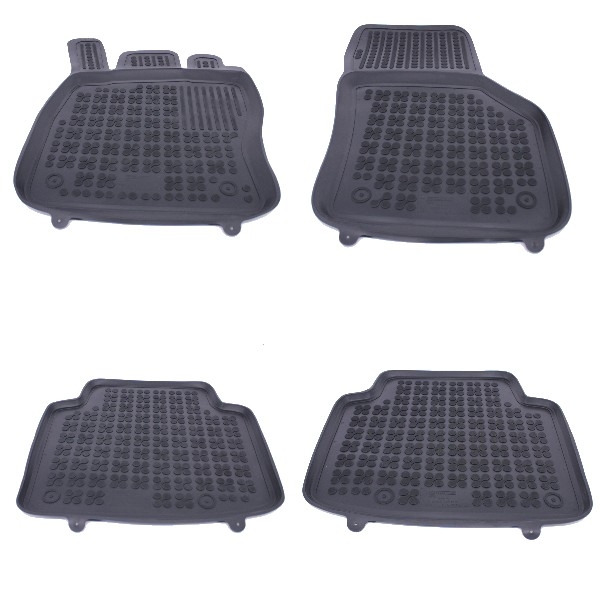 Covorase Presuri Auto din cauciuc compatibil cu SKODA Superb III 2015+ Negru