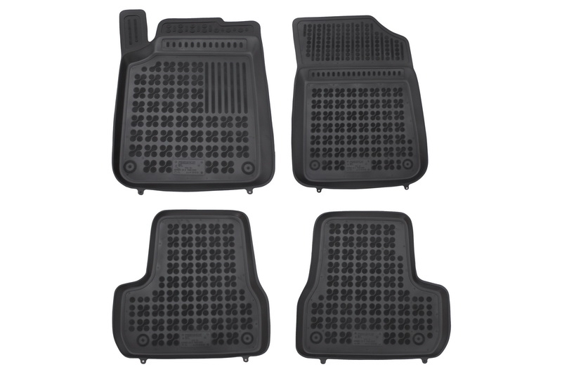 Covorase Presuri Auto Negru din Cauciuc compatibil cu CITROEN C3 II 2009-2016