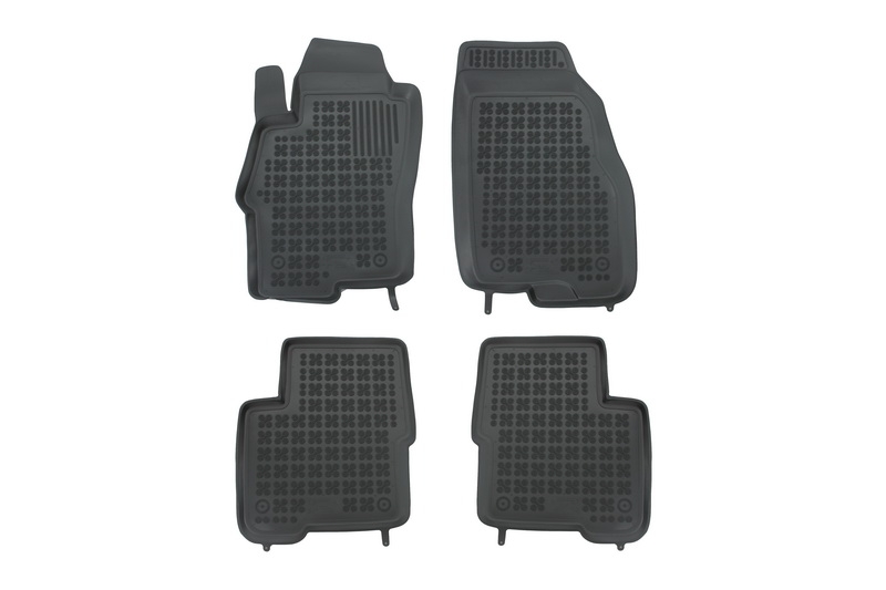 Covorase Presuri Auto Negru din Cauciuc compatibil cu FIAT Linea I 2006-