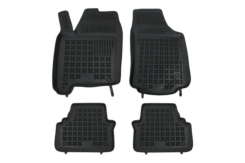 Covorase Presuri Auto Negru din Cauciuc compatibil cu OPEL Meriva A 2003-2010