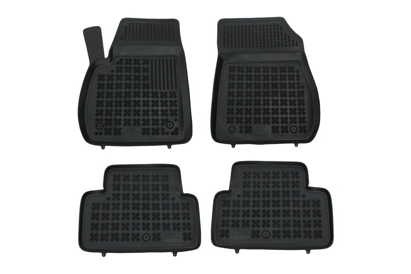 Covorase Presuri Auto Negru din Cauciuc compatibil cu OPEL Zafira Tourer C 2012