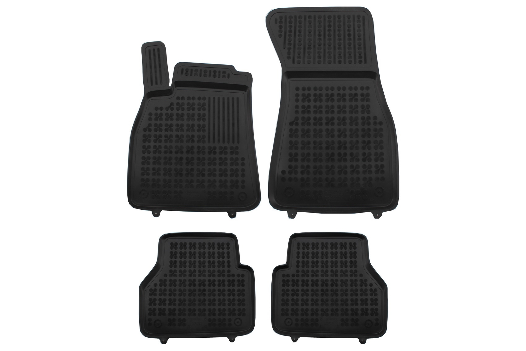 Covorase Presuri Auto Negru din Cauciuc compatibil cu Audi A6 V C8 2018 -